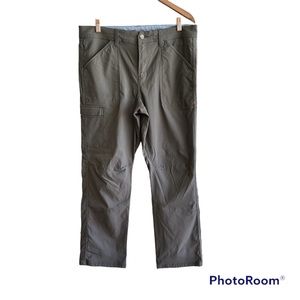 Toad & Co Gray Mens Nylon Hiking Active Outdoor Cargo Pants Size 34